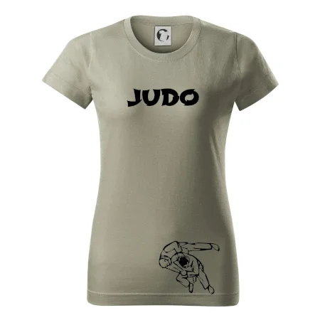 Judo nápis + postavy