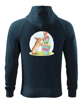 Veľkonočný zajačik tulipány