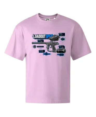 Technický výkres výstroja pre paintball