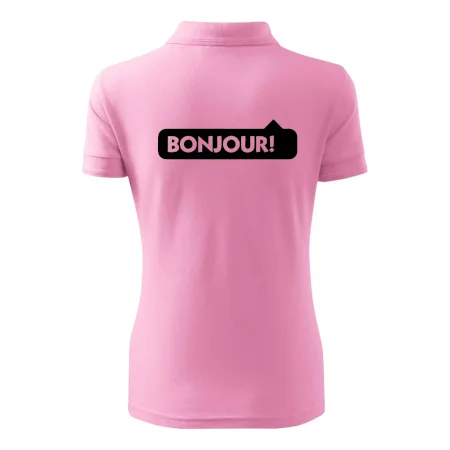 Nápis Bonjour