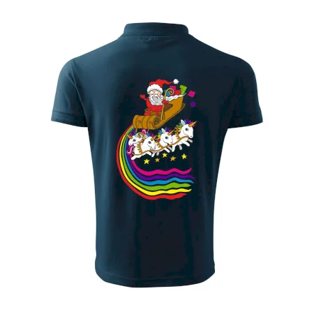 Santa a jednorožce (Pecka design)