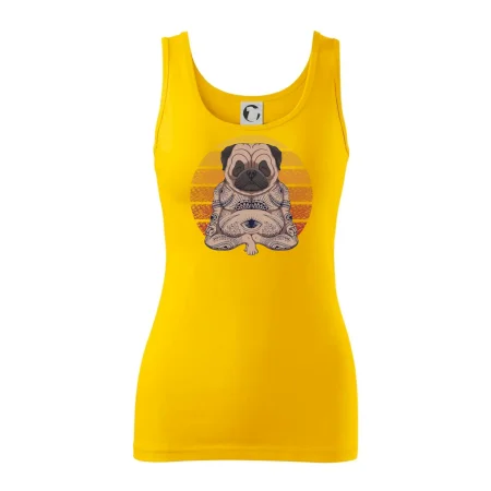 Yoga meditace - pug