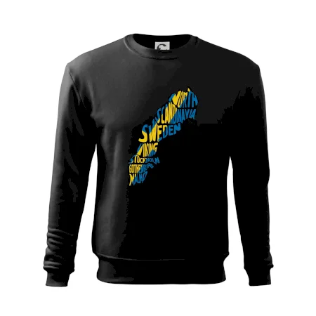 Mapy - názvy miest - Švédsko