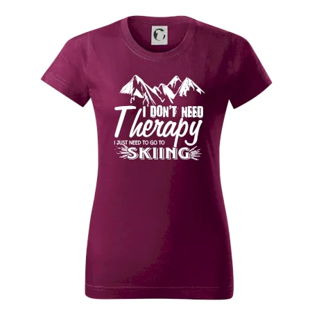 I dont need therapy - Skiing
