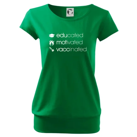 Educated motivated vaccinated