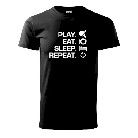 Stolný tenis - eat sleep