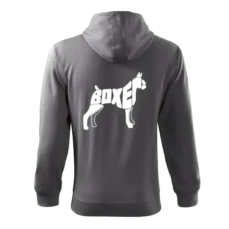 Boxer nápis v tele