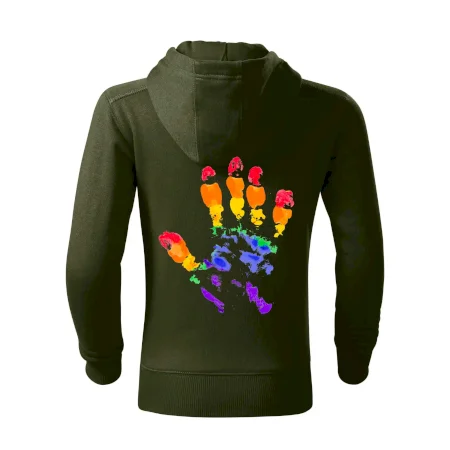 LGBT hand print