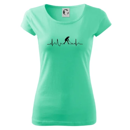 Pozemný hokej ekg - hráčka