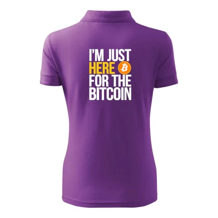 I'm just here for the Bitcoin