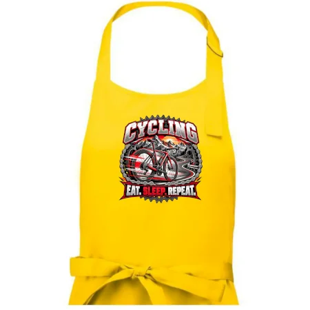 Bicykel medzi horami eat sleep repeat