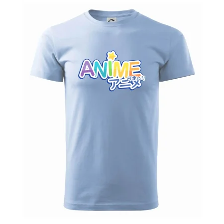 Anime nápis dúhový