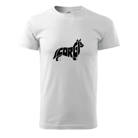 Corgi - nápis v tele