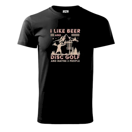 I like beer and disc golf
