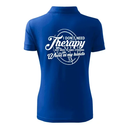 Okrúhly nápis -  I don't need therapy wheel in my hands