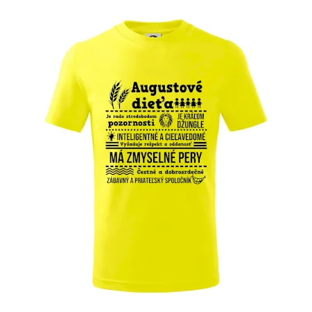 Narodeniny August