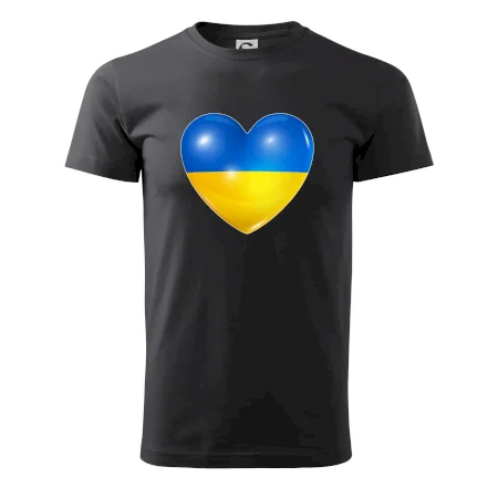 Ukrajina srdce vlajka
