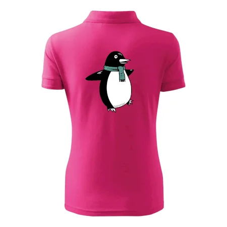 Tučniak so zeleným šálom