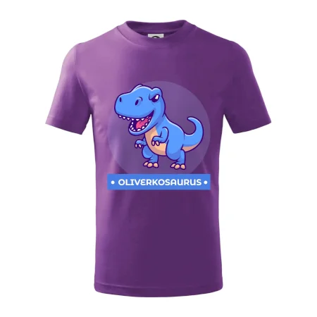 Dinosaurie mená - modrý dinosaurus