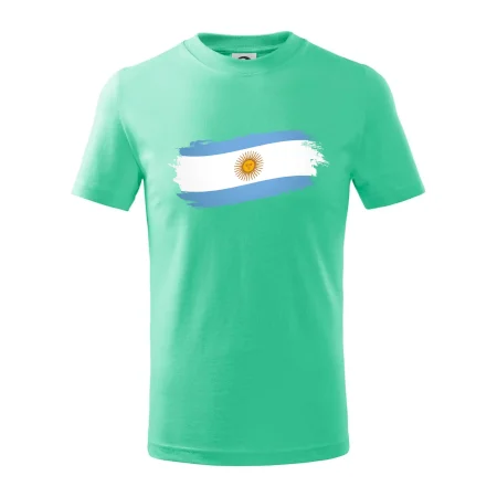 Argentína vlajka obhrýzaná