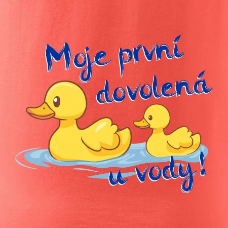 Moje první dovolená u vody - kluk