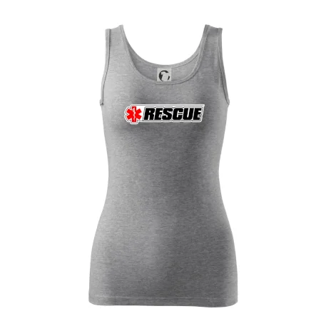 Záchranár rescue kríž červený