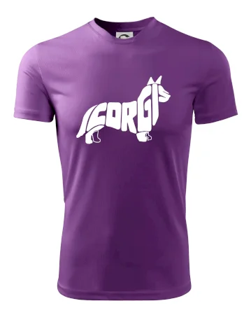 Corgi - nápis v tele