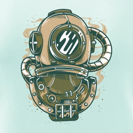 Starý potápačský skafander