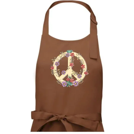 Peace symbol pieskový