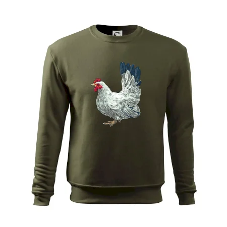 Sliepka kreslená biela