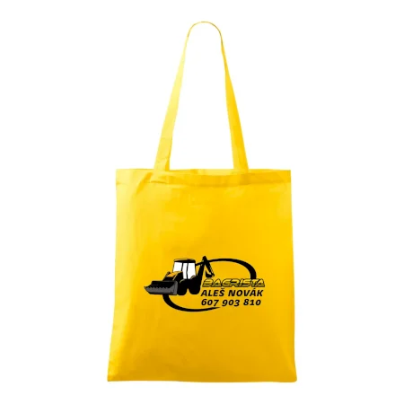 Bagrista v kruhu - vlastný nápis