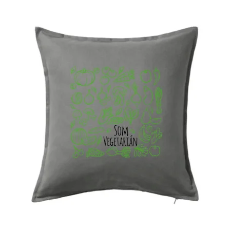 Som vegetarián - zelenina vo štvorci