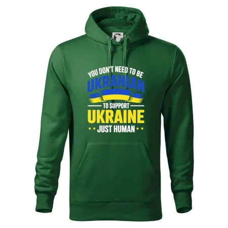 You don't need to be Ukrainian to support Ukraine just human