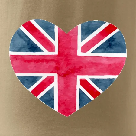 Britské srdce maľované