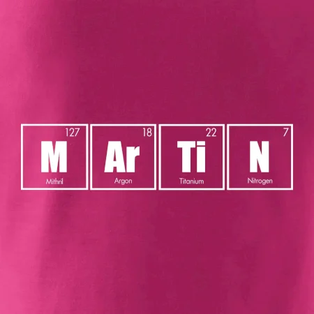 Periodická tabuľka Martin