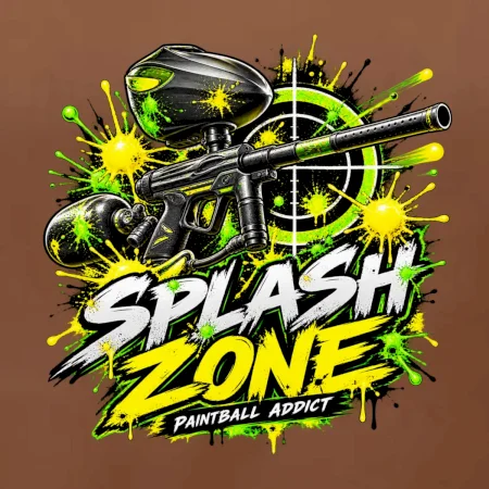 Neónový zásah – Splash Zone paintball