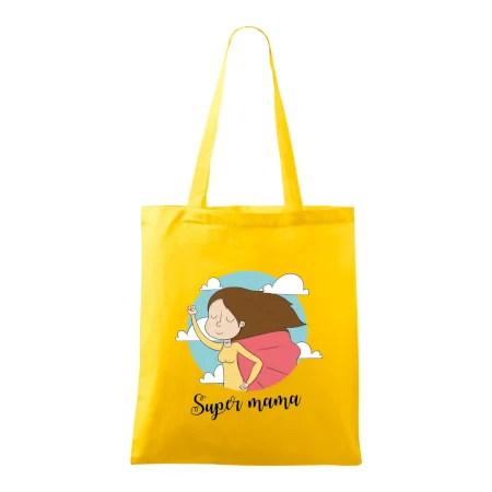 Kreslený obrázok Super mama