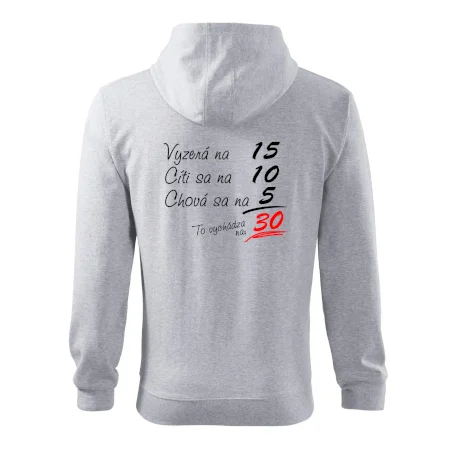 Vyzerá, cíti sa, chová sa - 30 rokov