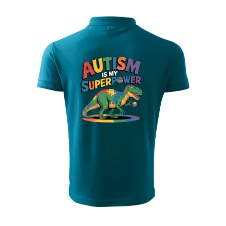 Stojící Rex Autism is my superpower