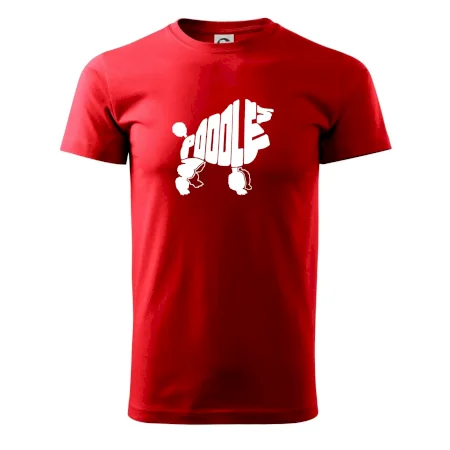 Pudel - nápis v tele
