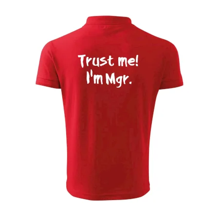 Trust me I´m  Mgr. / Ver mi som Magister.