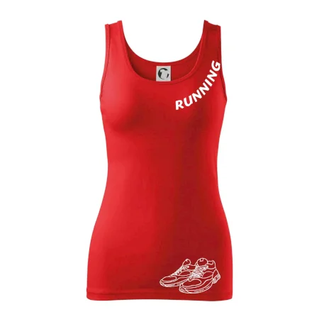 Running nápis šikmo