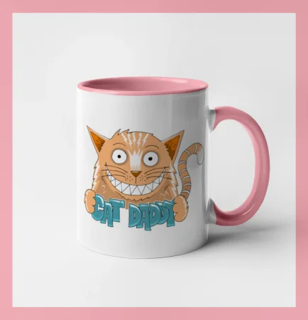 Cat daddy s vycenenými zubami (Pecka design)