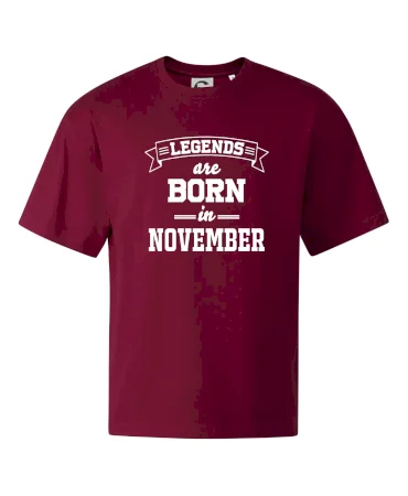 Legends are born in November
