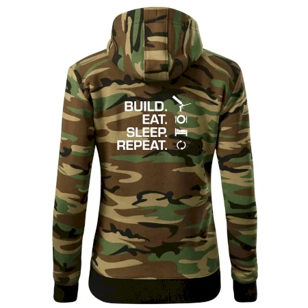 Build eat sleep repeat - montážna pena