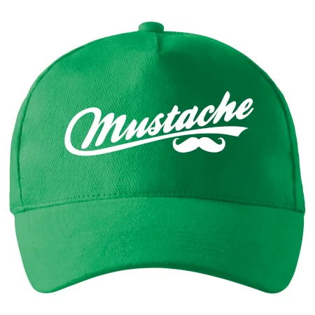 Mustache - nápis