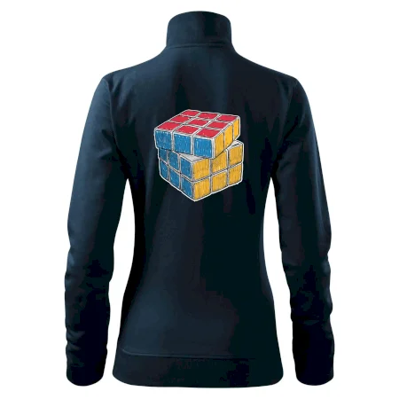 Rubikova kocka kreslená