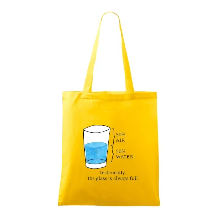 Technically, the glass is always full