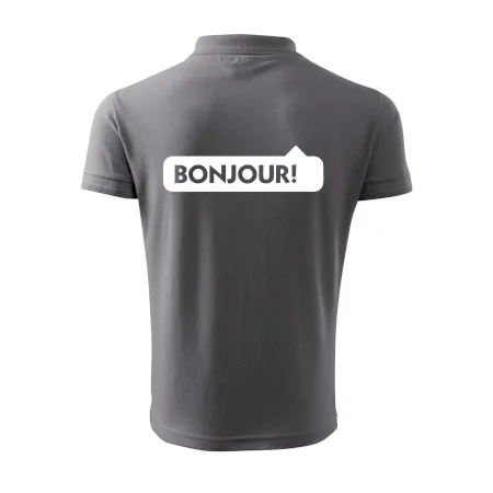 Nápis Bonjour