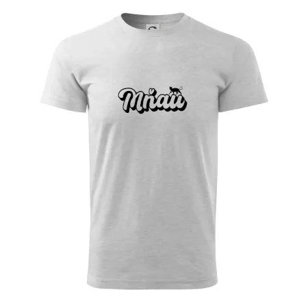 Mňau nápis